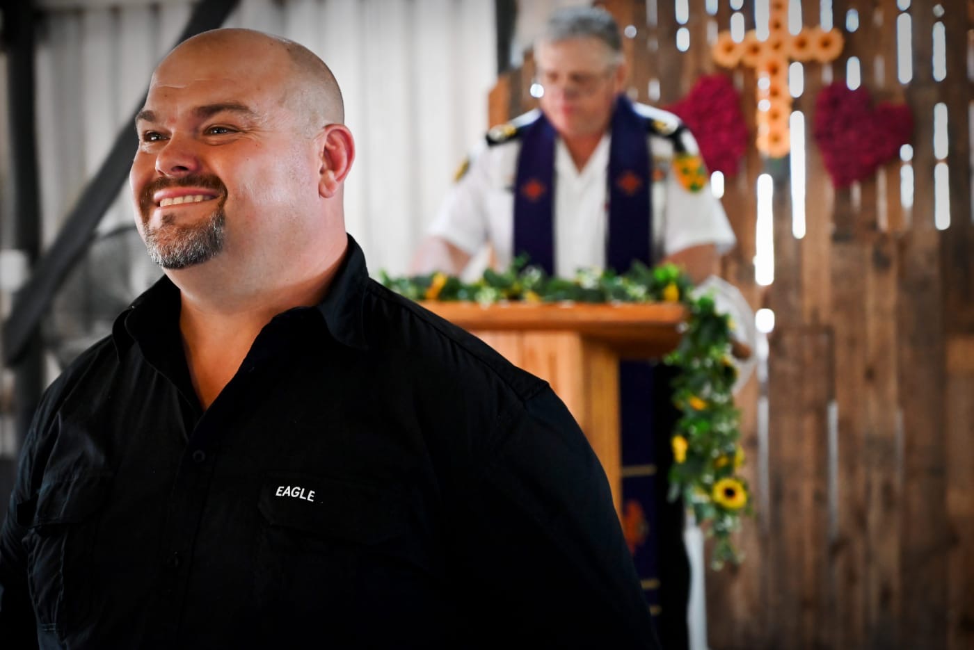 Wedding ceremony by Dr. Gerrit Rademeyer in Rouxville