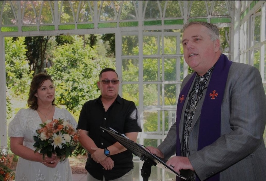 Wedding ceremony by Dr. Gerrit Rademeyer in Rouxville