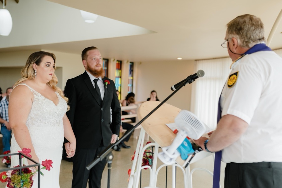 Wedding ceremony by Dr. Gerrit Rademeyer in Rouxville