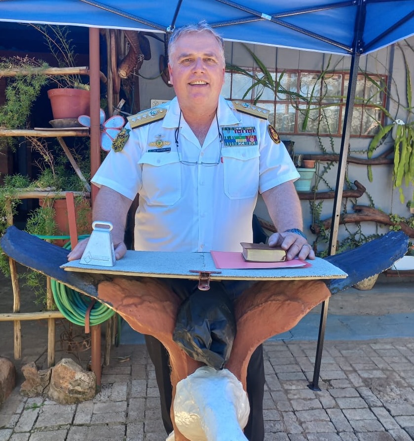 Wedding ceremony by Dr. Gerrit Rademeyer in Rouxville